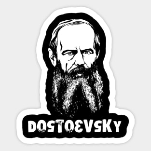 Dostoevsky 2 Sticker